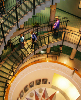 Covel Commons stairs